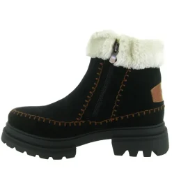 apres ski bottes fourrees - Botte fourrée - femme - Nubuck - Noir - Hooper