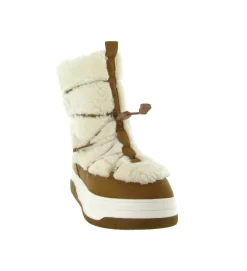 apres ski bottes fourrees - Bottine chaude - femme - Laine - Marron - Pajar