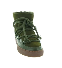 apres ski bottes fourrees - Bottine chaude - femme - Laine - Kaki - Inuikii