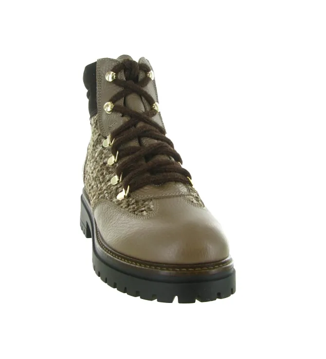 apres ski bottes fourrees - Bottine chaude - femme - Cuir - Beige - Armando