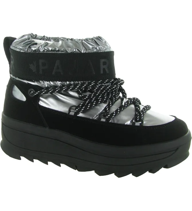 apres ski bottes fourrees - Bottine chaude - femme - Nylon - Gris - Pajar