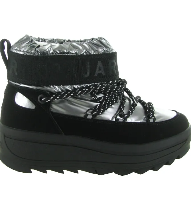 apres ski bottes fourrees - Bottine chaude - femme - Nylon - Gris - Pajar