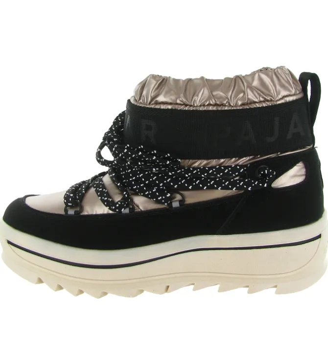 apres ski bottes fourrees - Bottine chaude - femme - Nylon - Or - Pajar