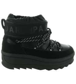 apres ski bottes fourrees - Bottine chaude - femme - Nylon - Noir - Pajar
