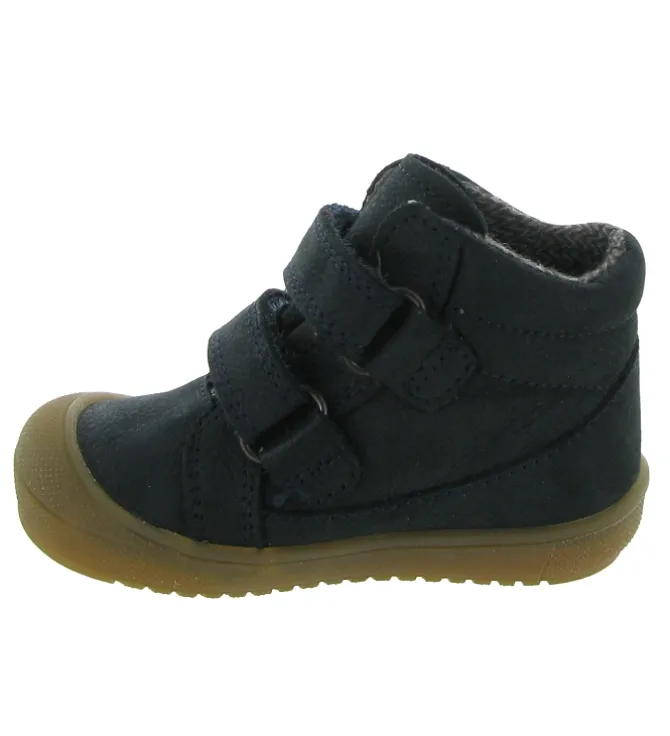 apres ski bottes fourrees - Bottes fourrées - bebe garcon - Nubuck - Bleu Marine - Froddo