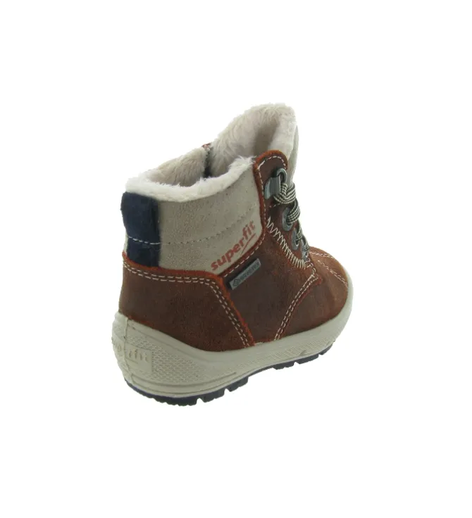 apres ski bottes fourrees - Bottes fourrées - bebe garcon - Synthétique - Marron - Superfit