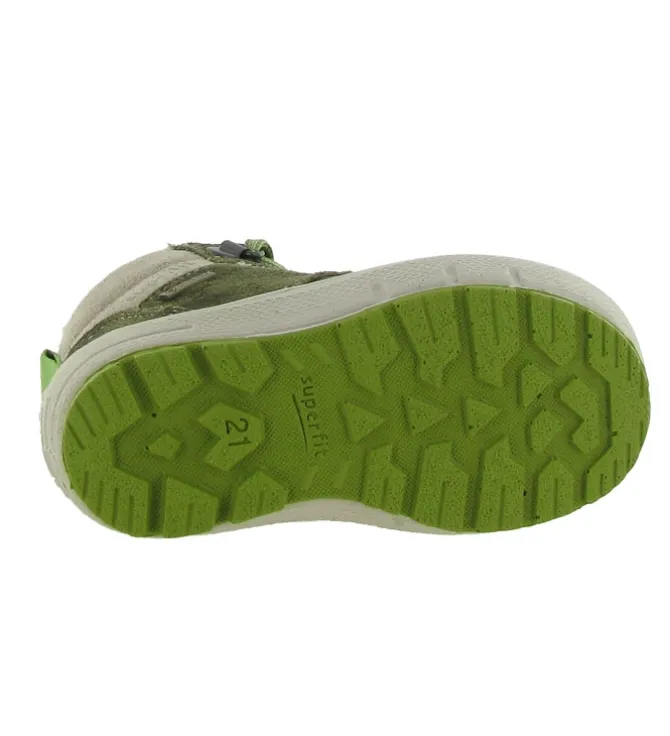 apres ski bottes fourrees - Bottes fourrées - bebe garcon - Synthétique - Kaki - Superfit