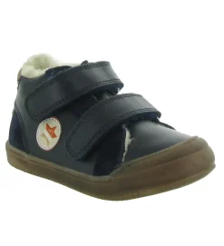 apres ski bottes fourrees - Bottes fourrées - bebe garcon - Cuir - Bleu - Bellamy