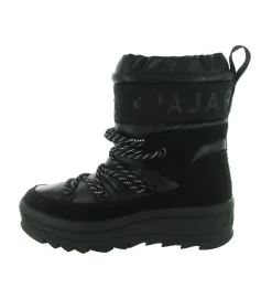 apres ski bottes fourrees - Bottine chaude - femme - Nylon - Noir - Pajar
