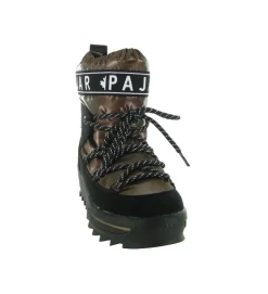 apres ski bottes fourrees - Bottine chaude - femme - Nylon - Bronze - Pajar