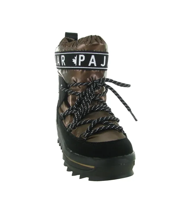 apres ski bottes fourrees - Bottine chaude - femme - Nylon - Bronze - Pajar
