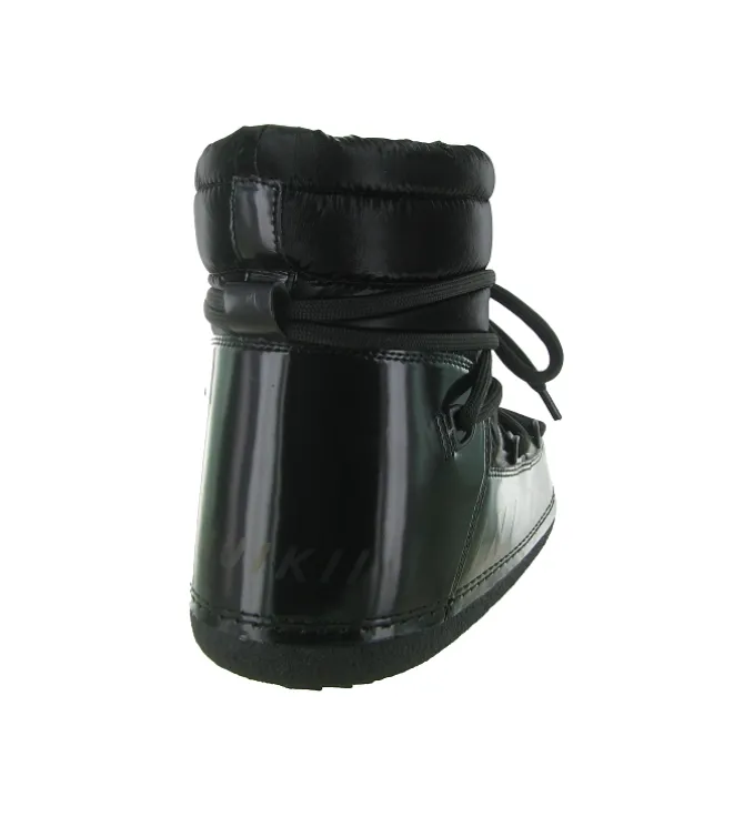 apres ski bottes fourrees - Botte de neige - femme - Nylon - Noir - Inuikii
