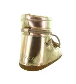 apres ski bottes fourrees - Botte de neige - femme - Nylon - Or - Inuikii