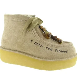 apres ski bottes fourrees - Bottine chaude - femme - Nubuck - Beige - Nan ku