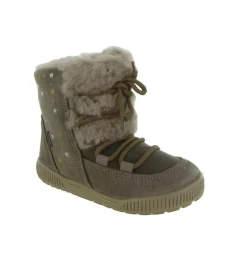 apres ski bottes fourrees - Bottes fourrées - bebe fille - Synthétique - Taupe - Primigi