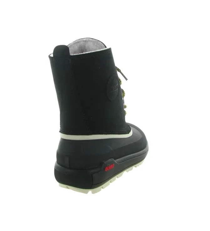 apres ski bottes fourrees - Bottine chaude - femme - Cuir - Noir - Olang