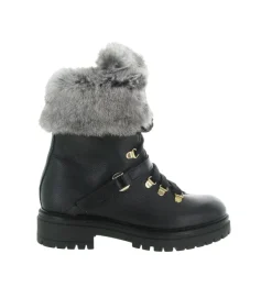 apres ski bottes fourrees - Bottine chaude - femme - Nubuck - Noir - Armando