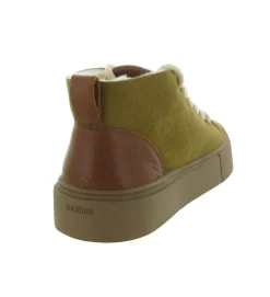 apres ski bottes fourrees - Bottine chaude - femme - Nubuck - Marron - Black stone