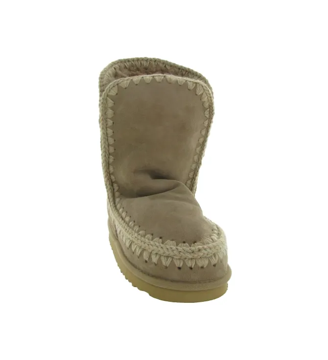 apres ski bottes fourrees - Botte fourrée - femme - Nubuck - Beige - Mou