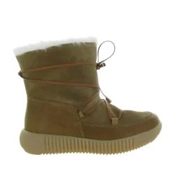 apres ski bottes fourrees - Botte de neige - femme - Nubuck - Chestnut - Oscar
