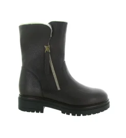 apres ski bottes fourrees - Botte de neige - femme - Cuir - Noir - Armando