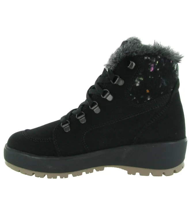 apres ski bottes fourrees - Botte de neige - femme - Nubuck - Noir - Olang