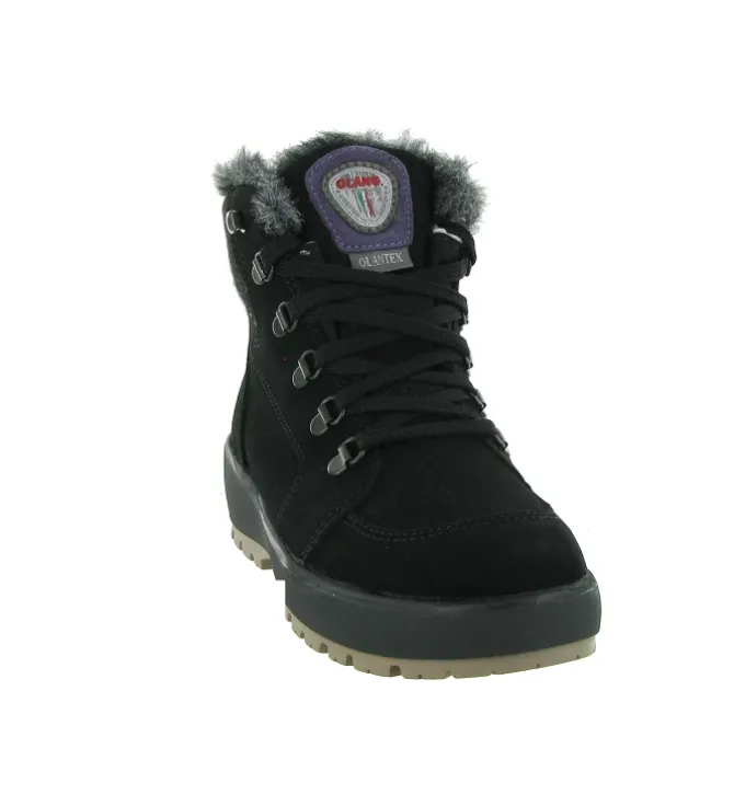 apres ski bottes fourrees - Botte de neige - femme - Nubuck - Noir - Olang