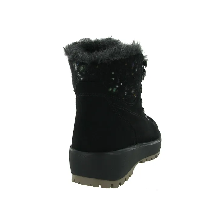 apres ski bottes fourrees - Botte de neige - femme - Nubuck - Noir - Olang