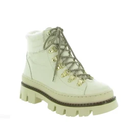 apres ski bottes fourrees - Chaussure neige - femme - Cuir - Blanc - Armando