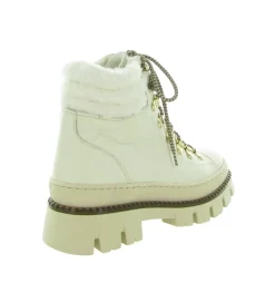 apres ski bottes fourrees - Chaussure neige - femme - Cuir - Blanc - Armando