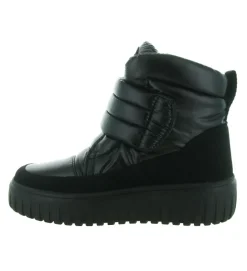 apres ski bottes fourrees - Chaussure neige - femme - Synthétique - Noir - La thuile