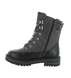 apres ski bottes fourrees - Chaussure neige - femme - Synthétique - Noir - Kimberfeel