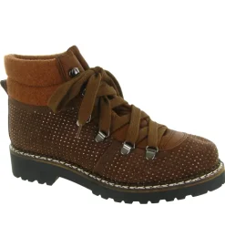 apres ski bottes fourrees - Chaussure neige - femme - Cuir - Camel - Armando