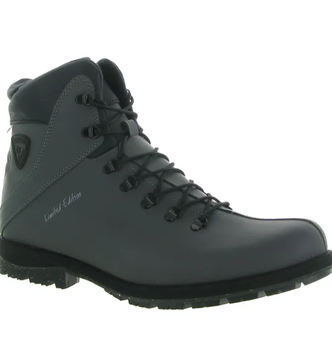 apres ski bottes fourrees - Chaussures neige - homme - Cuir - Noir - Rossignol