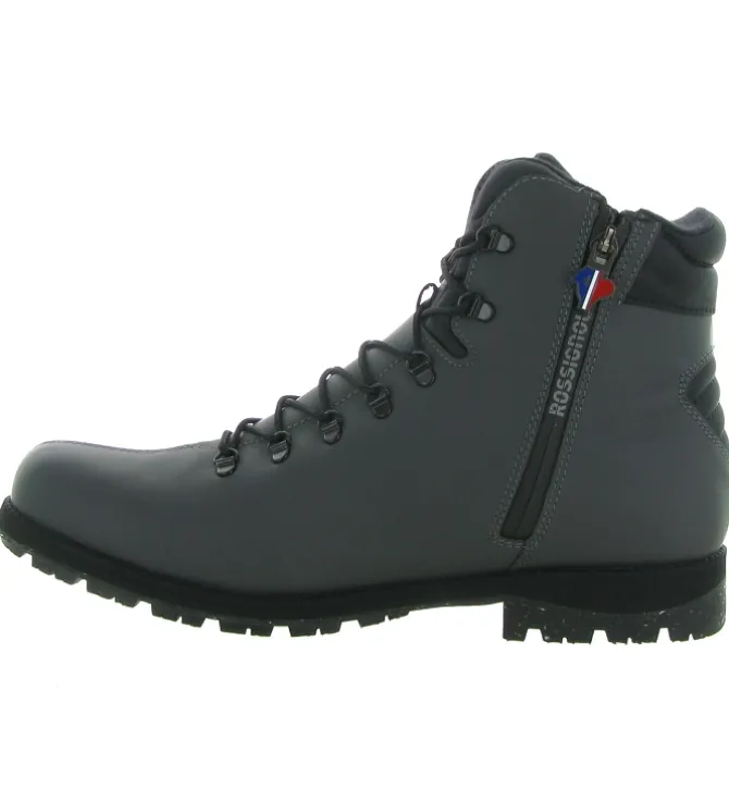 apres ski bottes fourrees - Chaussures neige - homme - Cuir - Noir - Rossignol