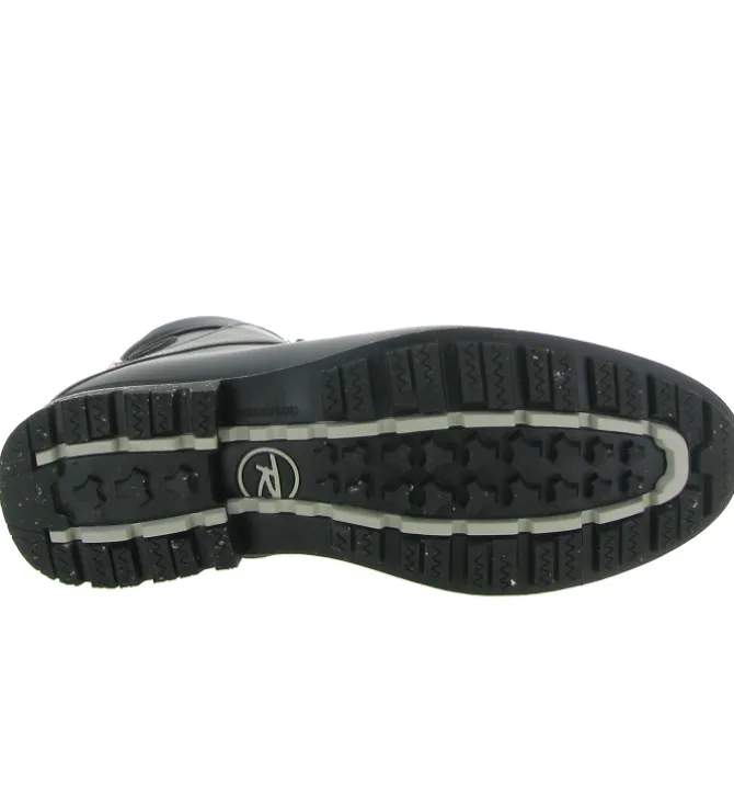 apres ski bottes fourrees - Chaussures neige - homme - Cuir - Noir - Rossignol