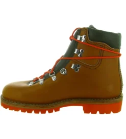 apres ski bottes fourrees - Chaussures neige - homme - Cuir - Jaune - Le soulor