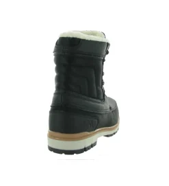 apres ski bottes fourrees - Chaussures neige - homme - Synthétique - Noir - Kimberfeel