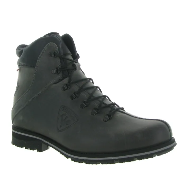 apres ski bottes fourrees - Chaussures neige - homme - Cuir - Gris - Rossignol
