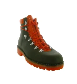 apres ski bottes fourrees - Chaussures neige - homme - Cuir - Kaki - Le soulor