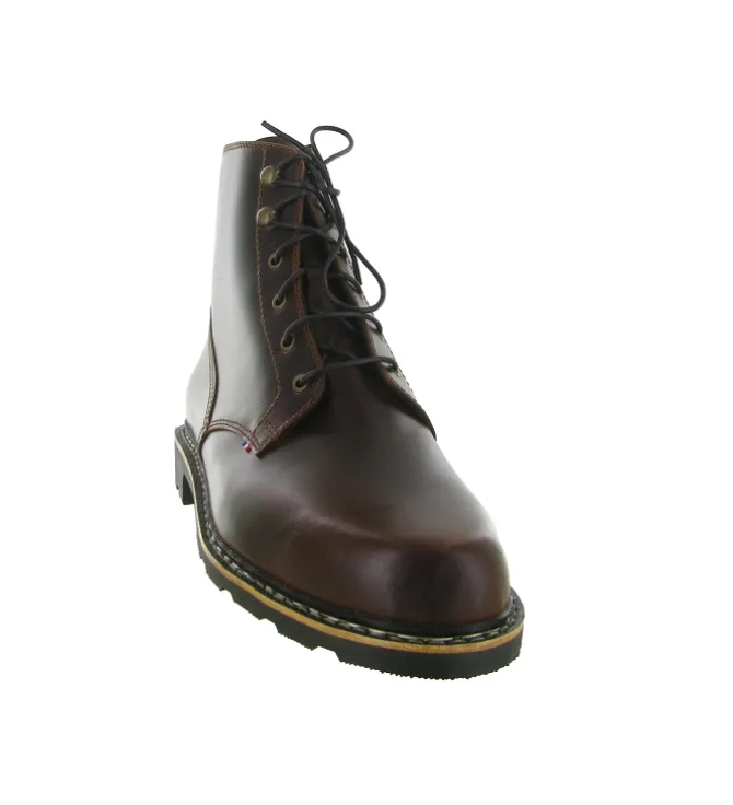 apres ski bottes fourrees - Chaussures neige - homme - Cuir - - Le soulor