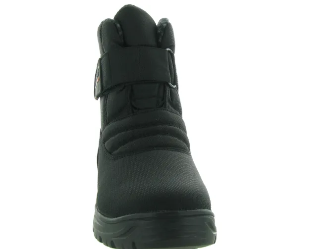 apres ski bottes fourrees - Chaussures neige - homme - Nylon - Noir - Olang