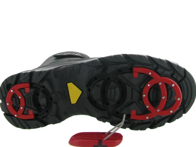 apres ski bottes fourrees - Chaussures neige - homme - Nylon - Noir - Olang