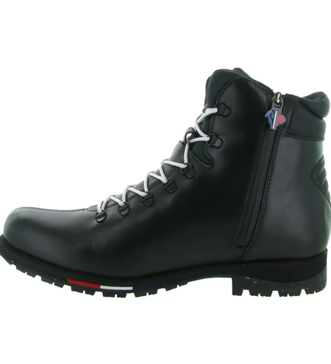 apres ski bottes fourrees - Chaussures neige - homme - Cuir - Noir - Rossignol