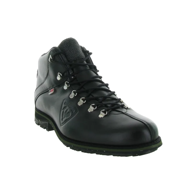 apres ski bottes fourrees - Chaussures neige - homme - Cuir - Noir - Rossignol
