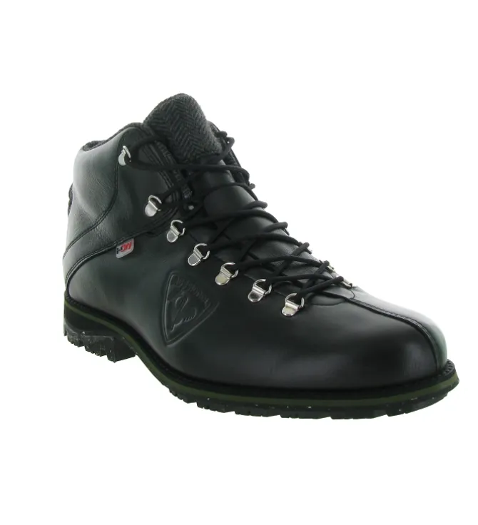 apres ski bottes fourrees - Chaussures neige - homme - Cuir - Noir - Rossignol
