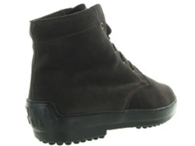 apres ski bottes fourrees - Chaussures neige - homme - Nubuck - Marron - La thuile