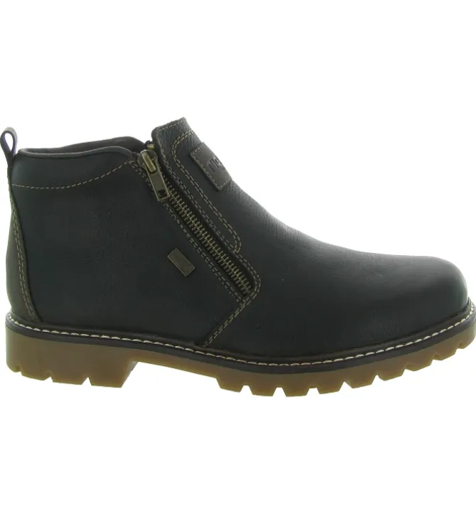apres ski bottes fourrees - Chaussures neige - homme - Cuir - Marron - Rieker