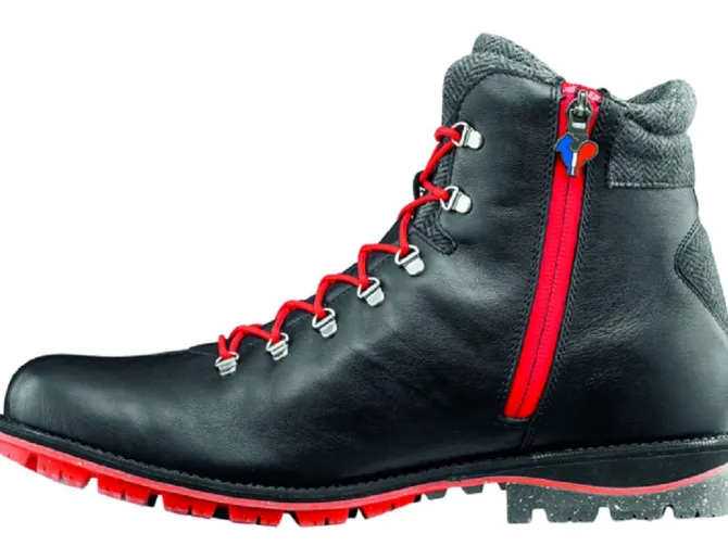 apres ski bottes fourrees - Chaussures neige - homme - Cuir - Noir - Rossignol
