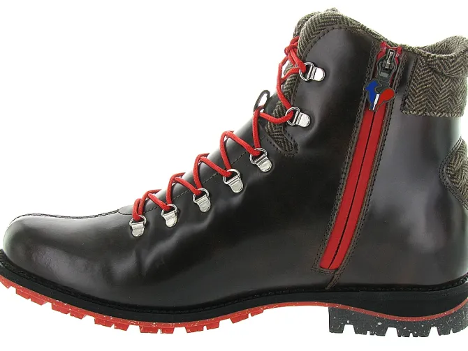 apres ski bottes fourrees - Chaussures neige - homme - Cuir - Marron - Rossignol